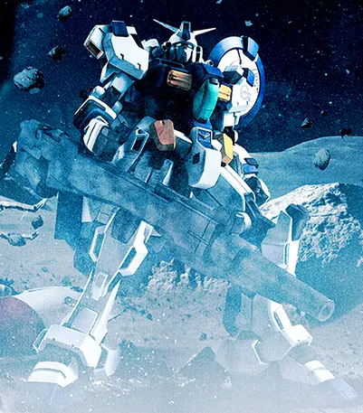 RX-78GP00 Gundam Prototype 0 Blossom A.N.I.M.E. Version Robot Spirits | Mobile Suit Gundam Secret Weapons: Phantom Bullets | Bandai Spirits