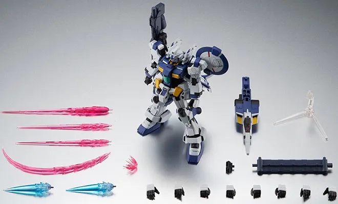 RX-78GP00 Gundam Prototype 0 Blossom A.N.I.M.E. Version Robot Spirits | Mobile Suit Gundam Secret Weapons: Phantom Bullets | Bandai Spirits