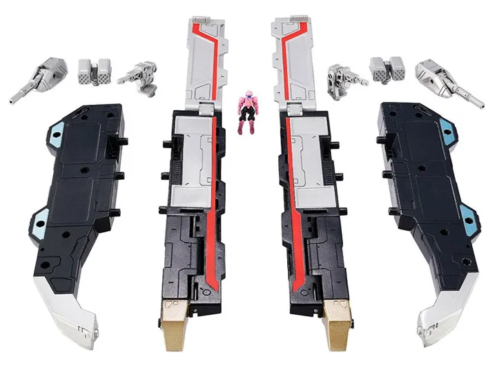 DA-99 Grand Dion Reinforcement Unit B Impulse Angle and Extended Deck Set | Diaclone Reboot