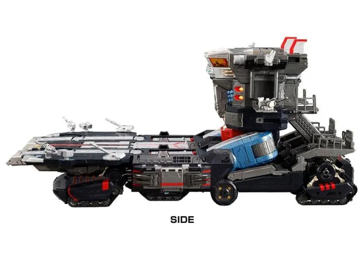 DA-99 Grand Dion Reinforcement Unit B Impulse Angle and Extended Deck Set | Diaclone Reboot
