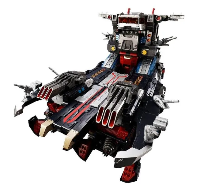 DA-99 Grand Dion Reinforcement Unit B Impulse Angle and Extended Deck Set | Diaclone Reboot