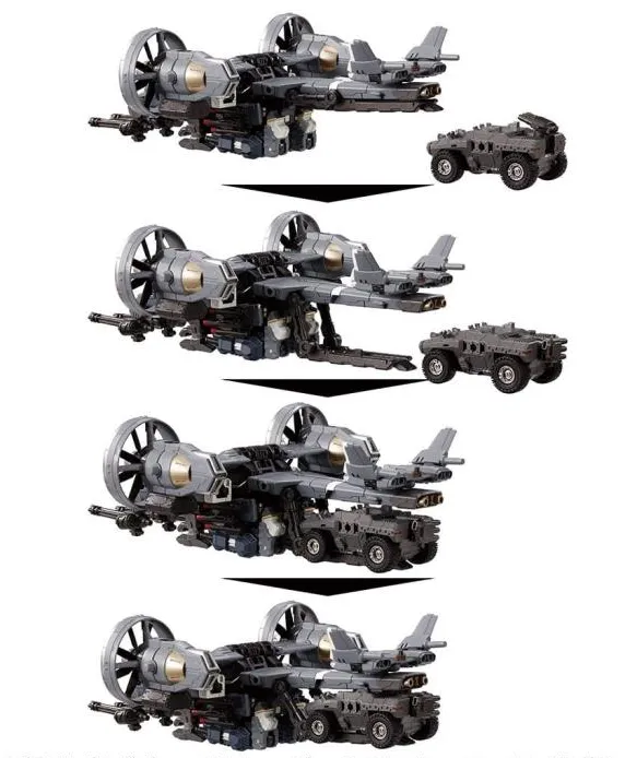 TM-14 Tactical Mover Garuda Versaulter Gyrolifter Unit | Diaclone Reboot