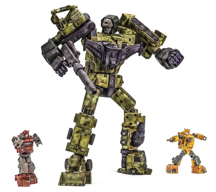 H34Z Hercules Battle Damaged with H25Z Herbie and H26Z Vanishing Point Set | Newage the Legendary Heroes