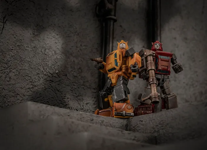 H34Z Hercules Battle Damaged with H25Z Herbie and H26Z Vanishing Point Set | Newage the Legendary Heroes