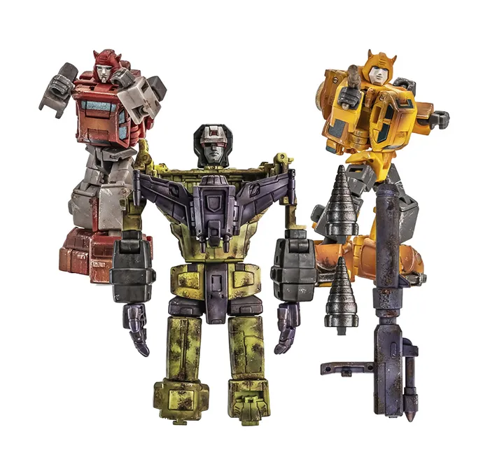 H34Z Hercules Battle Damaged with H25Z Herbie and H26Z Vanishing Point Set | Newage the Legendary Heroes