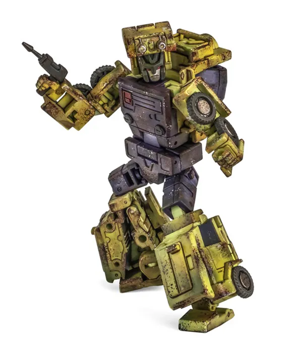 H34Z Hercules Battle Damaged with H25Z Herbie and H26Z Vanishing Point Set | Newage the Legendary Heroes