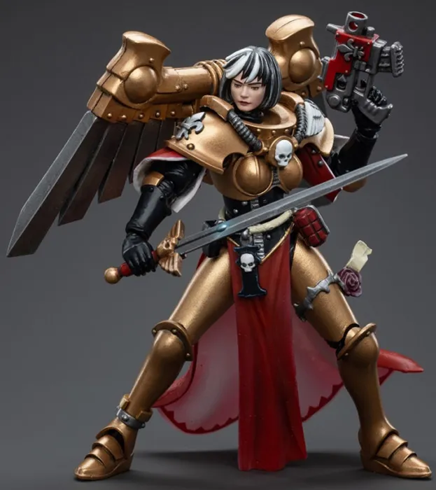 Adepta Sororitas Geminae Superia 2 1/18 Scale | Warhammer 40K | Joy Toy