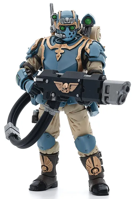 Astra Militarum Tempestus Scions Squad 55th Kappic Eagles Hot-shot Volley Gunner 1/18 Scale | Warhammer 40K | Joy Toy