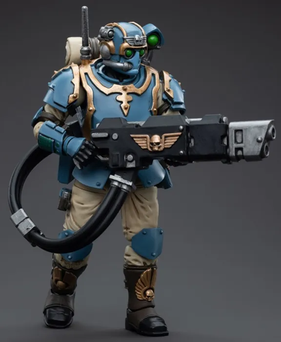 Astra Militarum Tempestus Scions Squad 55th Kappic Eagles Hot-shot Volley Gunner 1/18 Scale | Warhammer 40K | Joy Toy