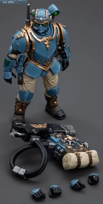 Astra Militarum Tempestus Scions Squad 55th Kappic Eagles Hot-shot Volley Gunner 1/18 Scale | Warhammer 40K | Joy Toy