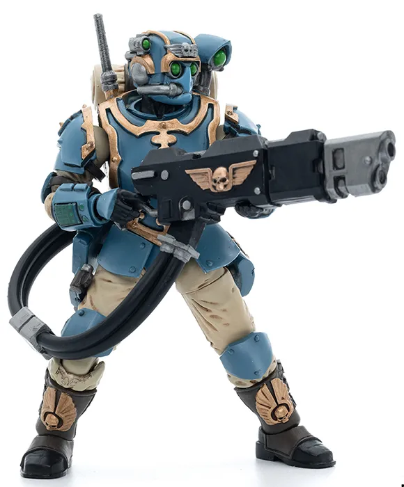 Astra Militarum Tempestus Scions Squad 55th Kappic Eagles Hot-shot Volley Gunner 1/18 Scale | Warhammer 40K | Joy Toy