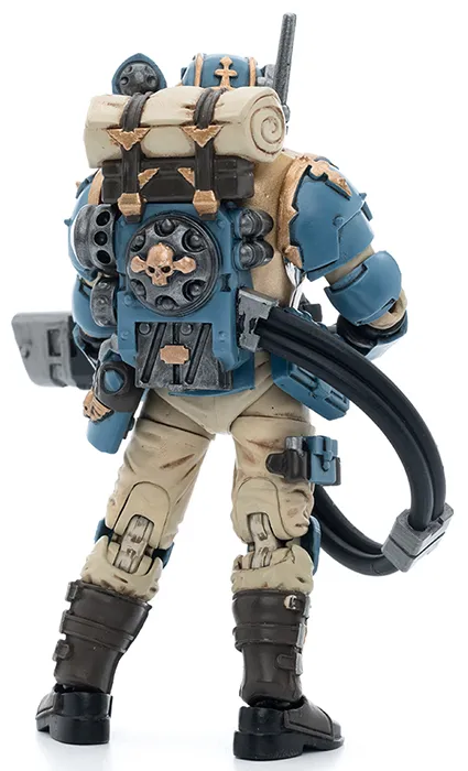 Astra Militarum Tempestus Scions Squad 55th Kappic Eagles Hot-shot Volley Gunner 1/18 Scale | Warhammer 40K | Joy Toy