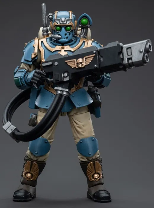Astra Militarum Tempestus Scions Squad 55th Kappic Eagles Hot-shot Volley Gunner 1/18 Scale | Warhammer 40K | Joy Toy