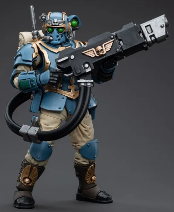 Astra Militarum Tempestus Scions Squad 55th Kappic Eagles Hot-shot Volley Gunner 1/18 Scale | Warhammer 40K | Joy Toy