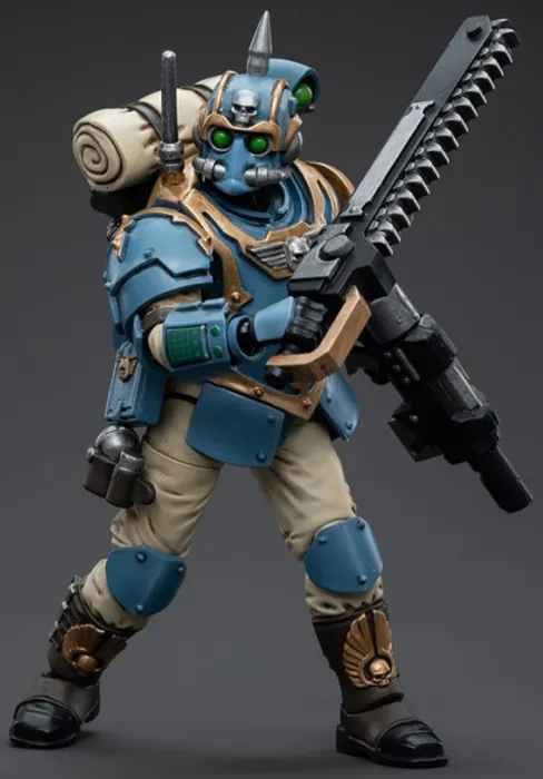 Astra Militarum Tempestus Scions Squad 55th Kappic Eagles Tempestor 1/18 Scale | Warhammer 40K | Joy Toy