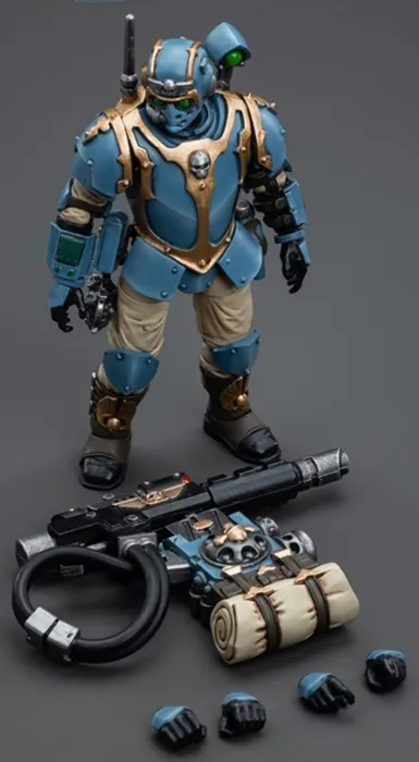 Astra Militarum Tempestus Scions Squad 55th Kappic Eagles Tempestus Scion 1 1/18 Scale | Warhammer 40K | Joy Toy