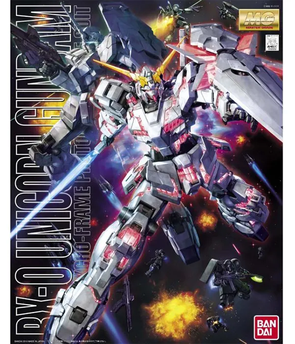 Unicorn Gundam Master Grade Model Kit 1/100 Scale | Mobile Suit Gundam Unicorn | Bandai Spirits
