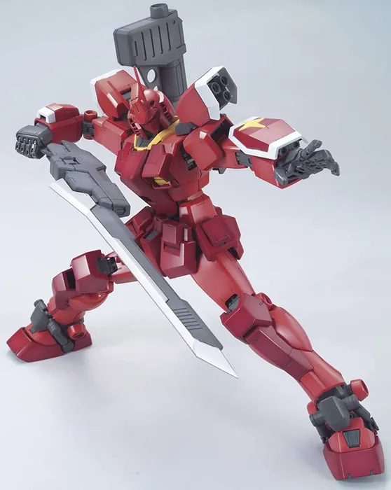 Gundam Amazing Red Warrior Master Grade Model Kit 1/100 Scale | Gundam Build Fighters Try | Bandai Spirits