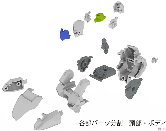 X-4+ (PDF-802) Armored Infantry 1/35 Scale Model Kit | POWER DoLLS 2 | PLUM