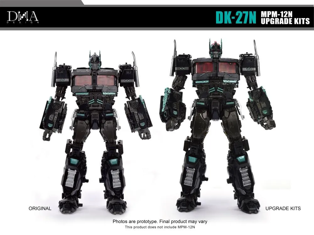 DK-27N Upgrade Kit for Transformers Masterpiece Movie Series MPM-12N | Dna Design | Upgrade Kit