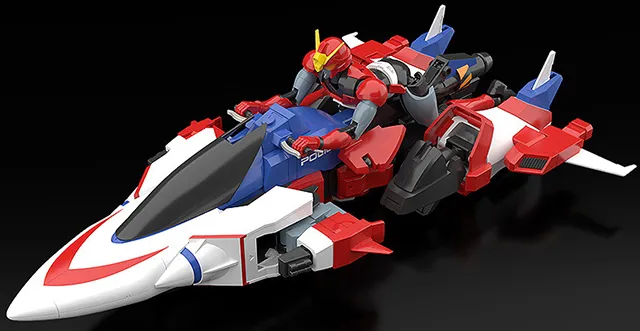Hyper Red Jack Armor Model Kit MODEROID | Armored Police Metal Jack | Good Smile Company