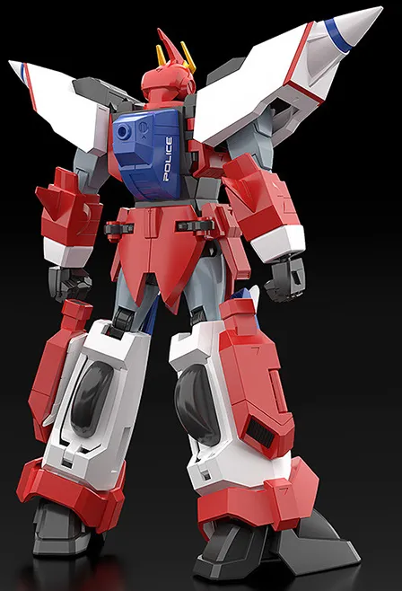 Hyper Red Jack Armor Model Kit MODEROID | Armored Police Metal Jack | Good Smile Company