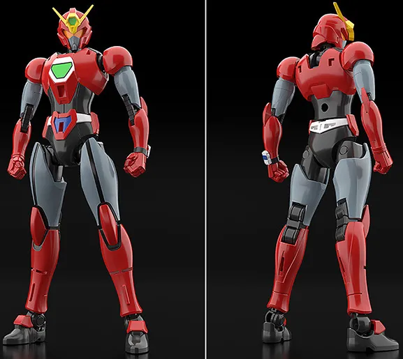 Hyper Red Jack Armor Model Kit MODEROID | Armored Police Metal Jack | Good Smile Company