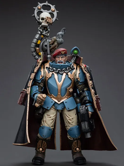 Astra Militarum Tempestus Scions Command Squad 55th Kappic Eagles Tempestor Prime 1/18 Scale | Warhammer 40K | Joy Toy