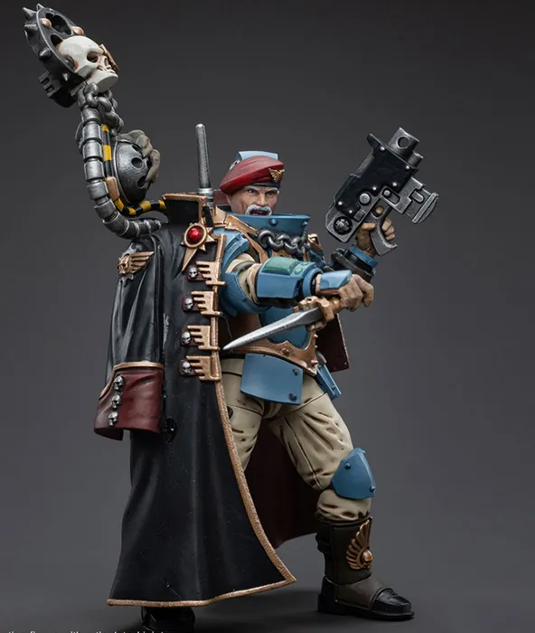 Astra Militarum Tempestus Scions Command Squad 55th Kappic Eagles Tempestor Prime 1/18 Scale | Warhammer 40K | Joy Toy