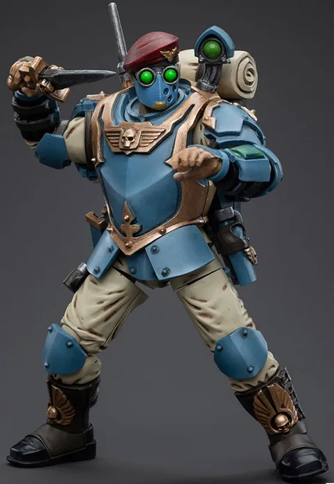 Astra Militarum Tempestus Scions Command Squad 55th Kappic Eagles Grenadier 1/18 Scale | Warhammer 40K | Joy Toy
