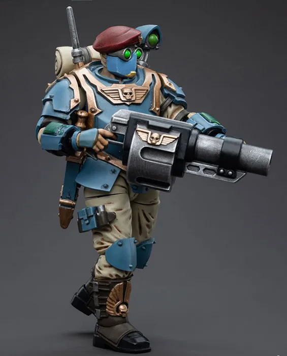 Astra Militarum Tempestus Scions Command Squad 55th Kappic Eagles Grenadier 1/18 Scale | Warhammer 40K | Joy Toy