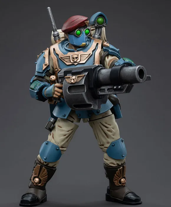 Astra Militarum Tempestus Scions Command Squad 55th Kappic Eagles Grenadier 1/18 Scale | Warhammer 40K | Joy Toy