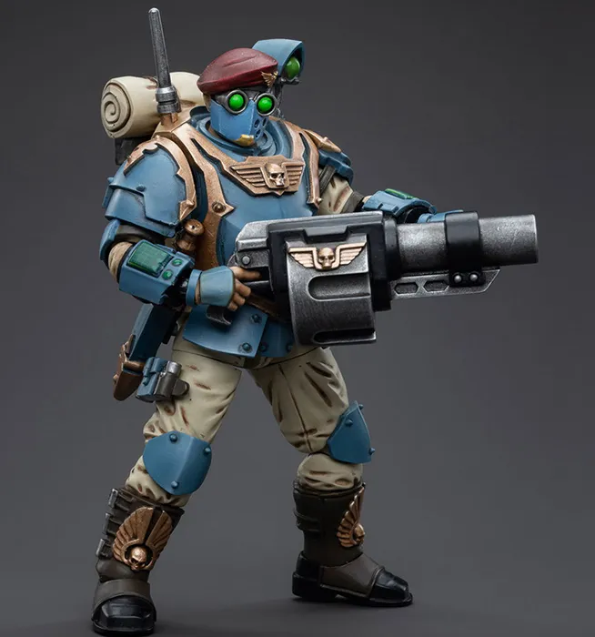 Astra Militarum Tempestus Scions Command Squad 55th Kappic Eagles Grenadier 1/18 Scale | Warhammer 40K | Joy Toy