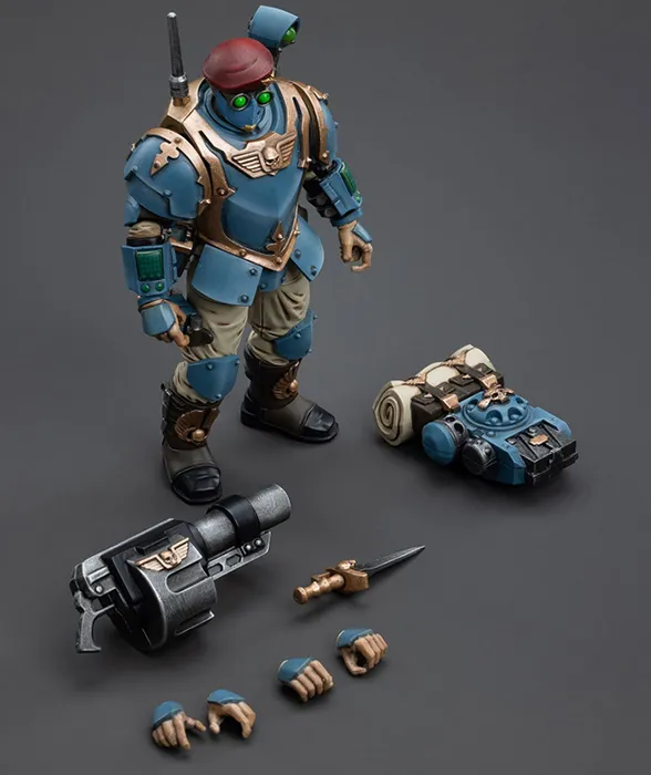 Astra Militarum Tempestus Scions Command Squad 55th Kappic Eagles Grenadier 1/18 Scale | Warhammer 40K | Joy Toy