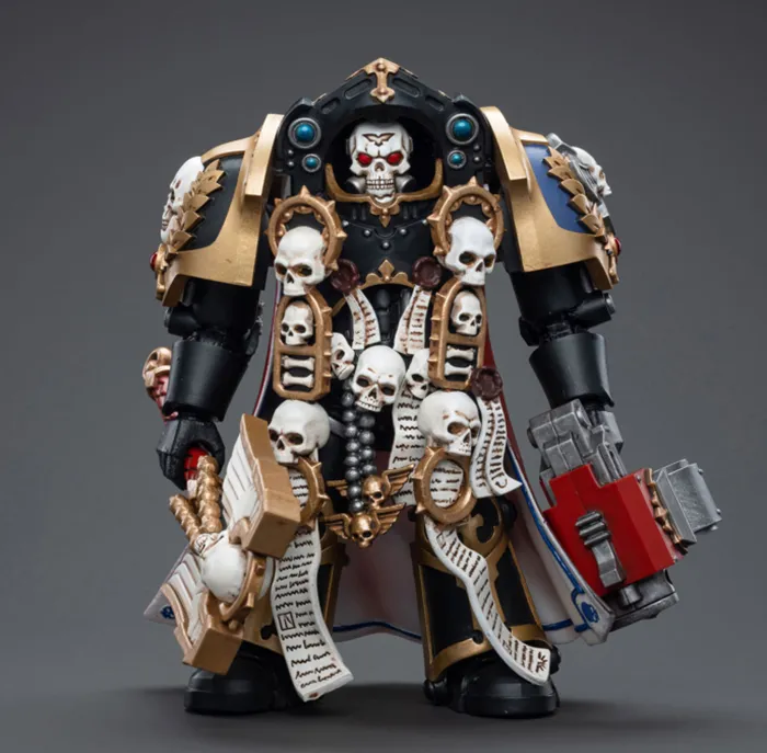Ultramarines Terminator Chaplain Brother Vanius 1/18 Scale | Warhammer 40K | Joy Toy