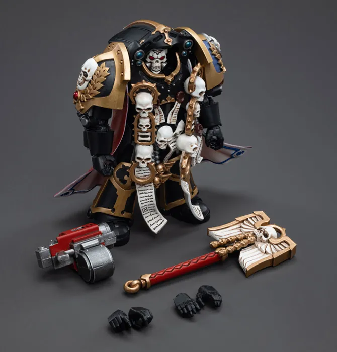 Ultramarines Terminator Chaplain Brother Vanius 1/18 Scale | Warhammer 40K | Joy Toy