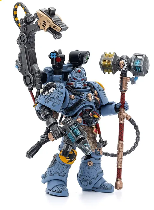 Space Wolves Iron Priest Jorin Fellhammer 1/18 Scale | Warhammer 40K | Joy Toy