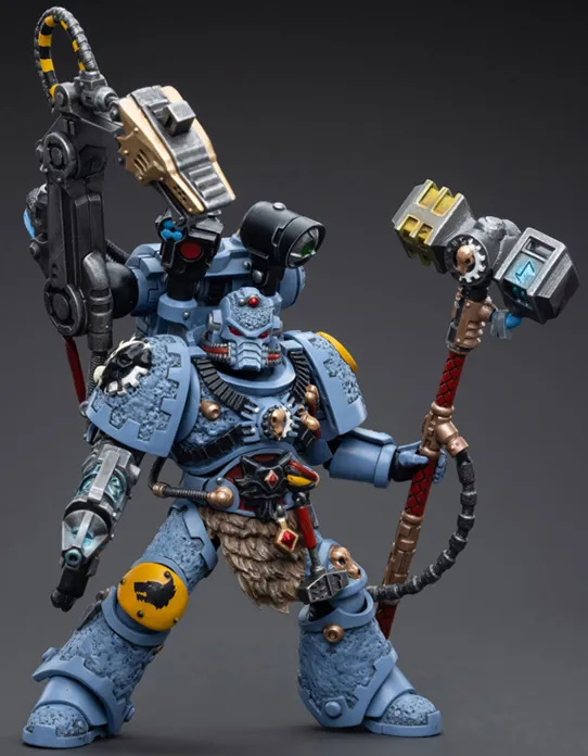 Space Wolves Iron Priest Jorin Fellhammer 1/18 Scale | Warhammer 40K | Joy Toy