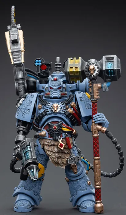 Space Wolves Iron Priest Jorin Fellhammer 1/18 Scale | Warhammer 40K | Joy Toy