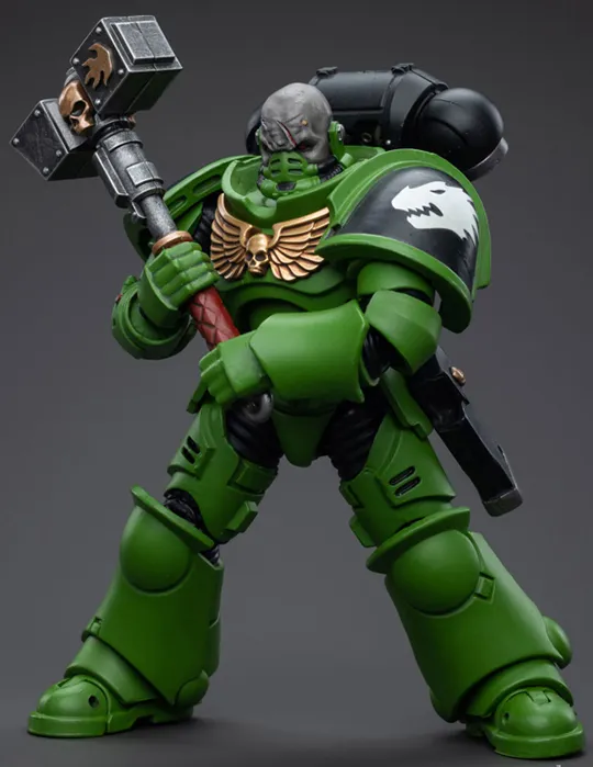 Salamanders Assault Intercessors Sergeant Krajax 1/18 Scale | Warhammer 40K | Joy Toy