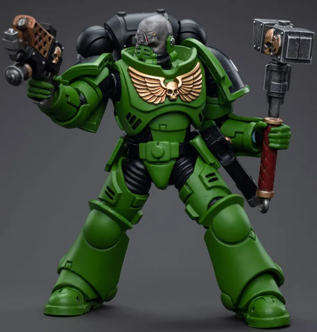 Salamanders Assault Intercessors Sergeant Krajax 1/18 Scale | Warhammer 40K | Joy Toy