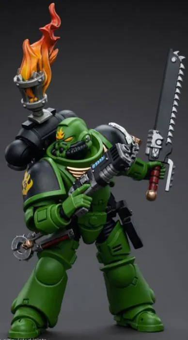 Salamanders Intercessors Sergeant Tsekgan 1/18 Scale | Warhammer 40K | Joy Toy