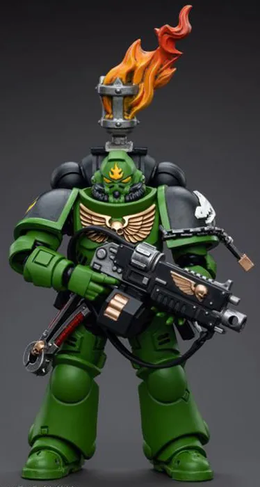 Salamanders Intercessors Sergeant Tsekgan 1/18 Scale | Warhammer 40K | Joy Toy