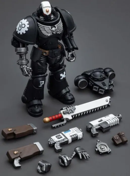 Iron Hands Assault Intercessors Sergeant Kalock 1/18 Scale | Warhammer 40K | Joy Toy
