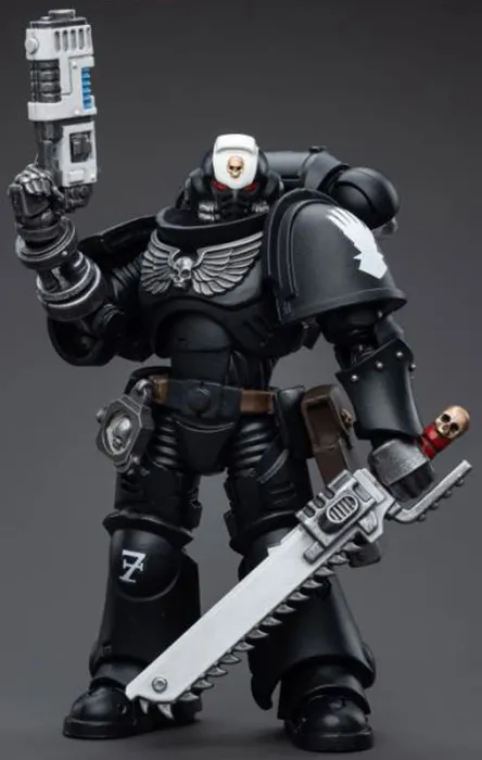 Iron Hands Assault Intercessors Sergeant Kalock 1/18 Scale | Warhammer 40K | Joy Toy