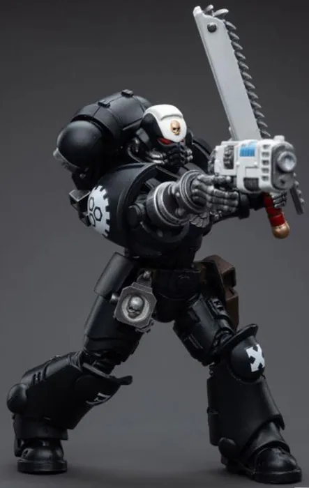 Iron Hands Assault Intercessors Sergeant Kalock 1/18 Scale | Warhammer 40K | Joy Toy