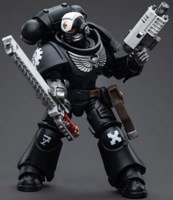 Iron Hands Assault Intercessors Sergeant Kalock 1/18 Scale | Warhammer 40K | Joy Toy