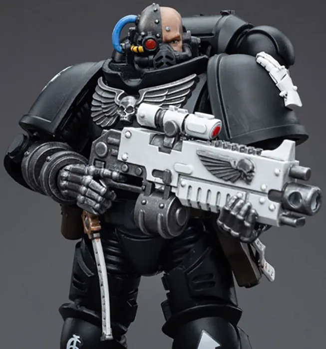 Iron Hands Intercessors Brother Gravak 1/18 Scale | Warhammer 40K | Joy Toy