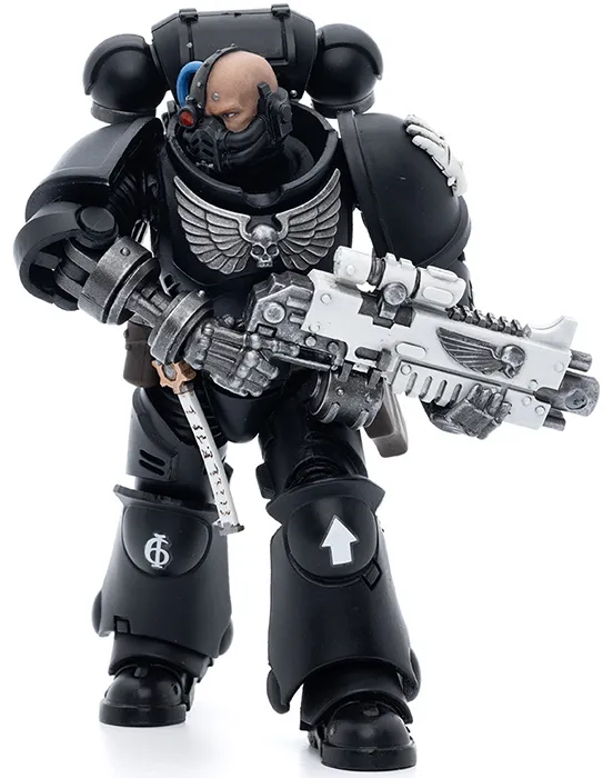 Iron Hands Intercessors Brother Gravak 1/18 Scale | Warhammer 40K | Joy Toy