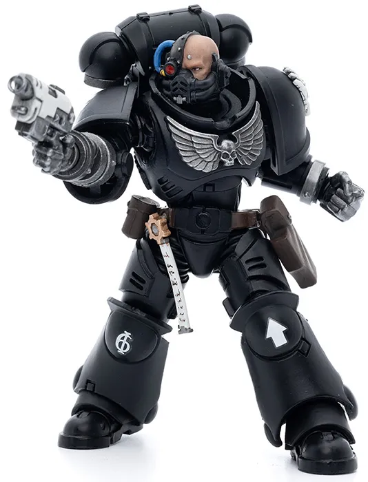 Iron Hands Intercessors Brother Gravak 1/18 Scale | Warhammer 40K | Joy Toy